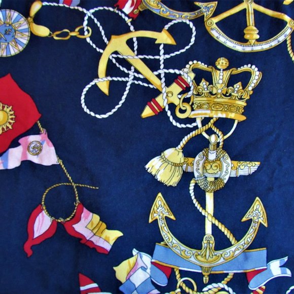 NWT TALBOTS Nautical Print Top Plus Size 1X - Picture 3 of 13